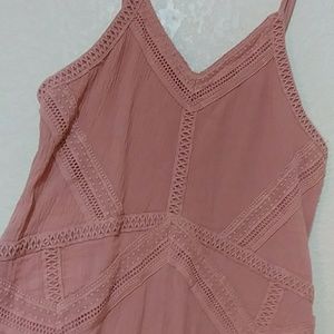 SomeDaysLovin Peach Jumpsuit/ Romper - XS